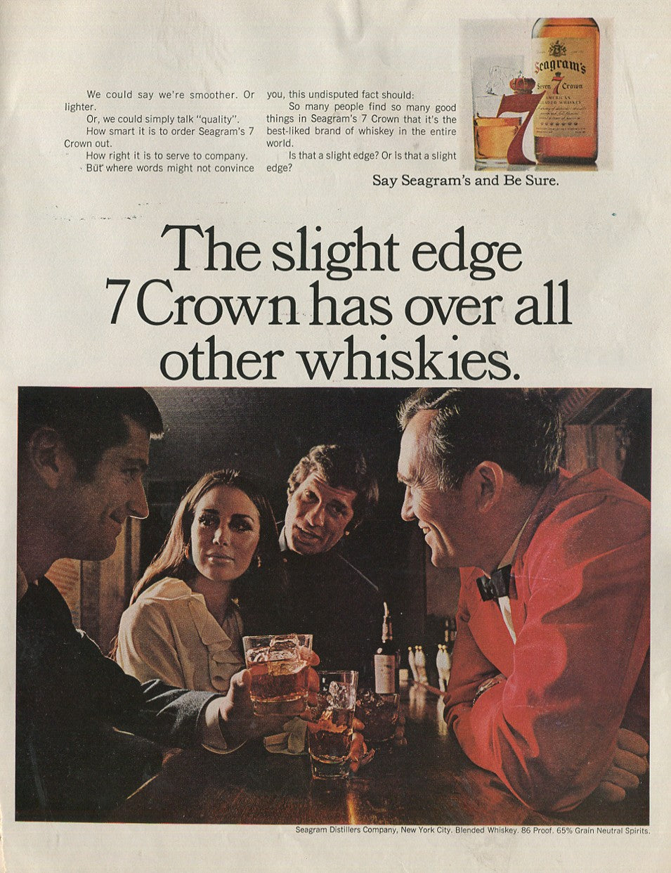 Antique Seagram’s Whiskey Advertisements – 50‑Ad Master Collection (1937–1972) – Canadian, American & Scotch – Historical Lot