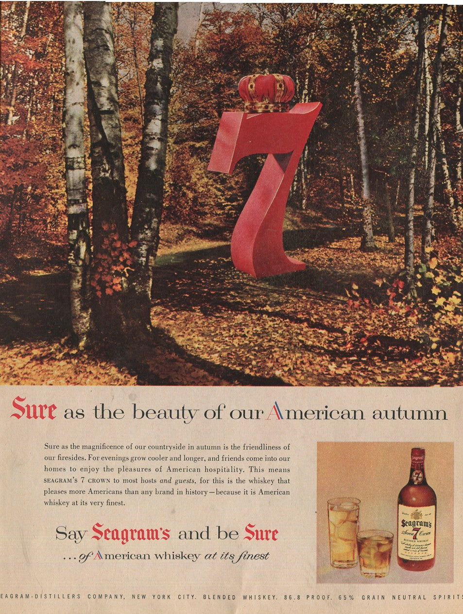 Antique Seagram’s Whiskey Advertisements – 50‑Ad Master Collection (1937–1972) – Canadian, American & Scotch – Historical Lot