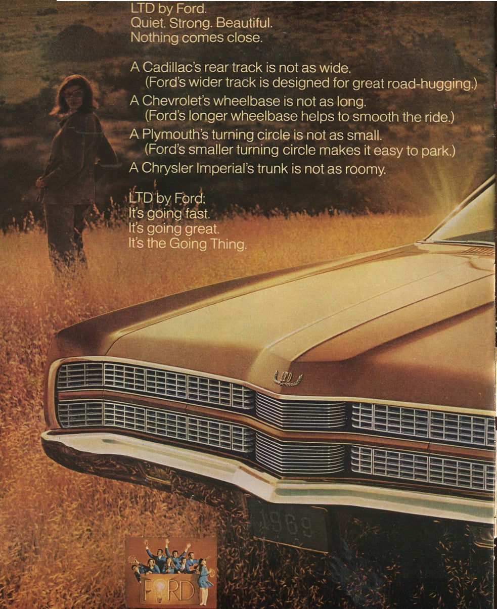 Antique Ford & Mercury Advertisements Collection – 1920s–1980s – 100 Original Vintage Automotive Ads - Lot #1