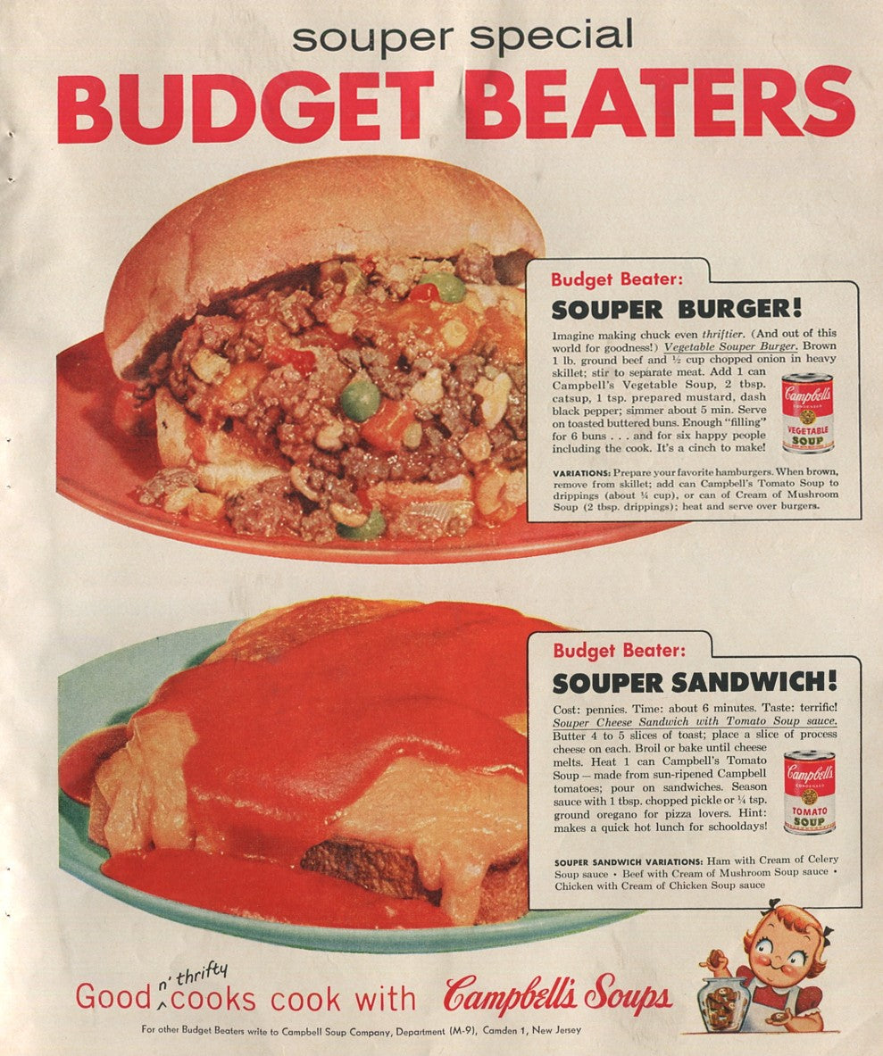 Antique Campbell’s Soup Advertisements – Complete Historical Collection (1927–1971) – 50 Original Vintage Ads - #1