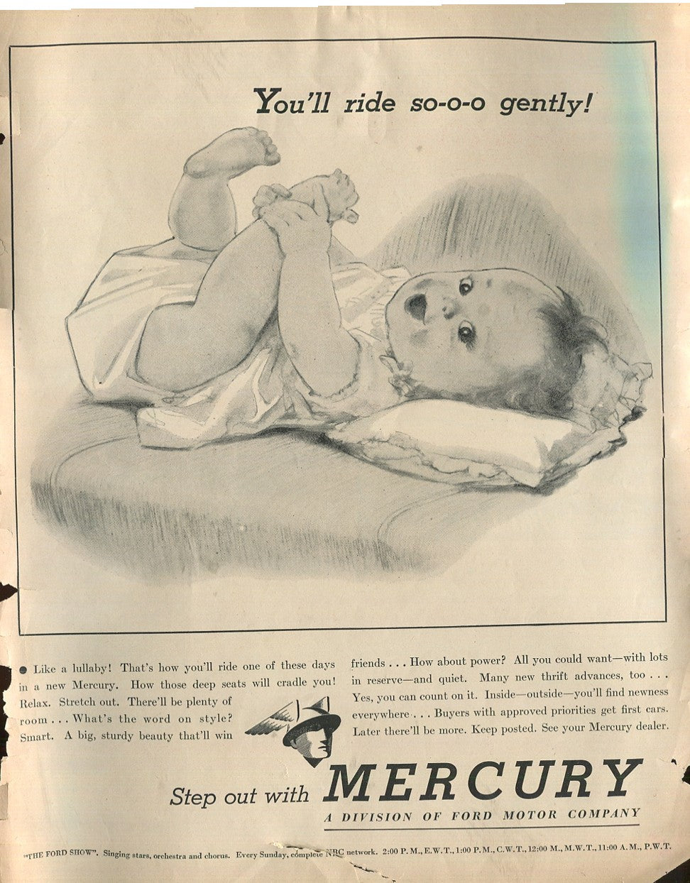 Antique Ford & Mercury Advertisements Collection – 1920s–1980s – 100 Original Vintage Automotive Ads - Lot #1