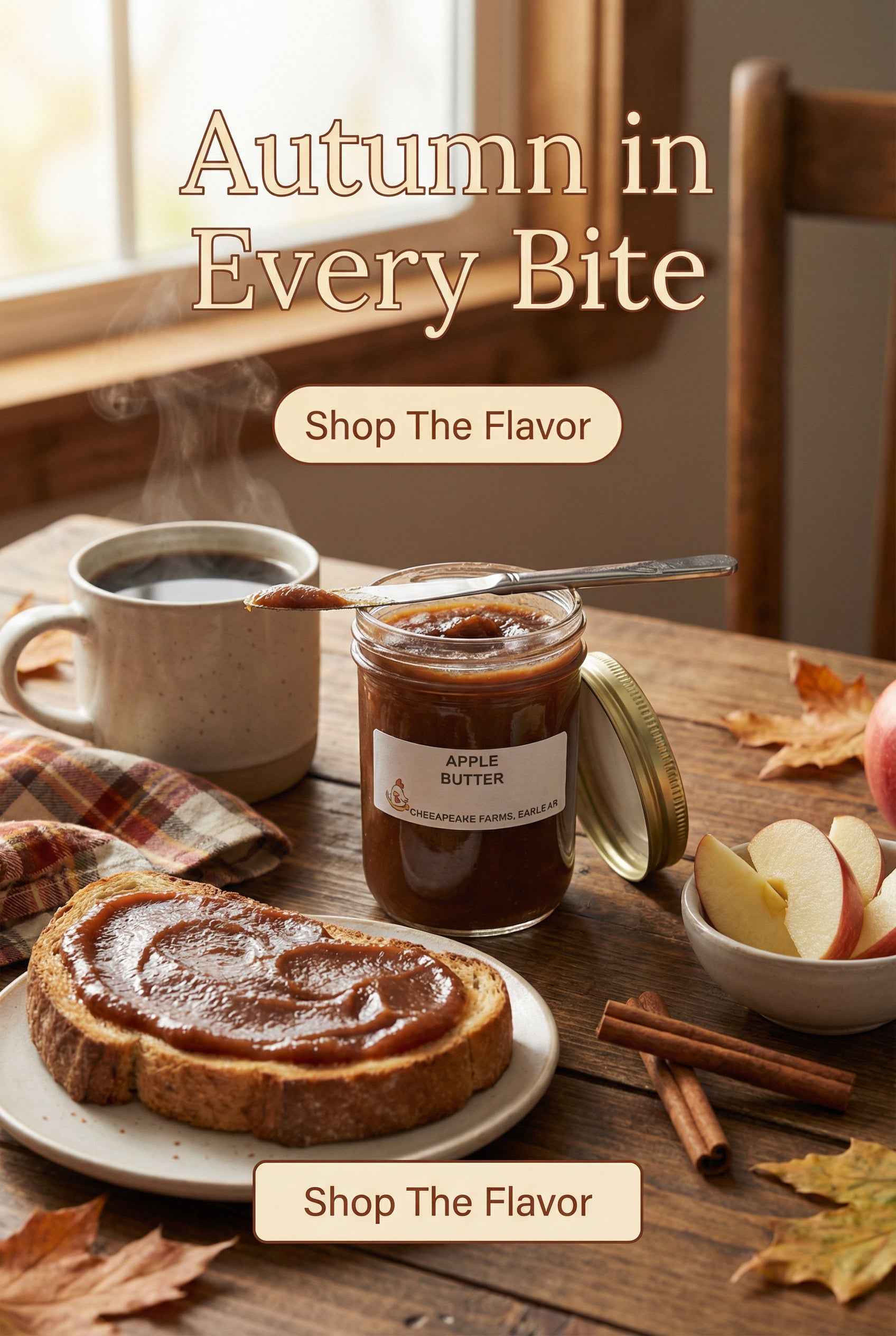 Organic Arkansas Apple Butter – Small‑Batch Spiced Spread