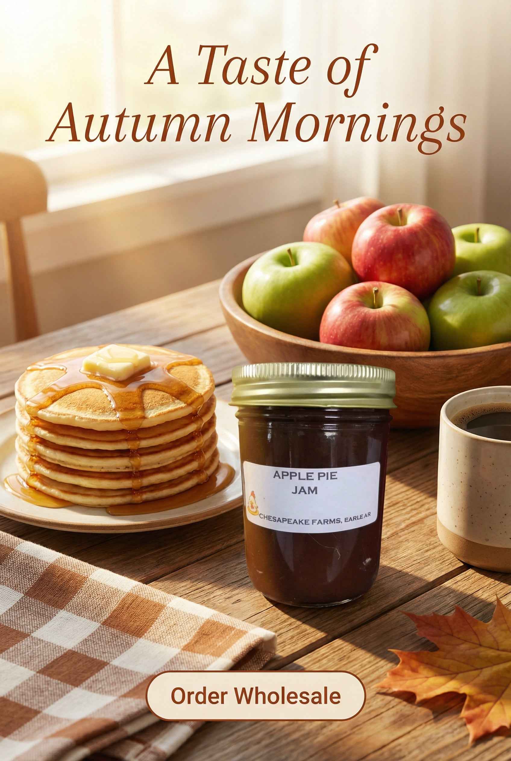 Apple Pie Jam – Arkansas Apples, Gourmet Small Batch