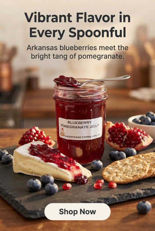 Artisan Blueberry Pomegranate Jelly – Arkansas Grown