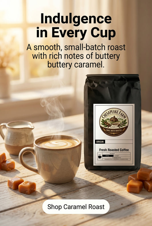 Café caramelo – Tueste suave, mantecoso y en lotes pequeños