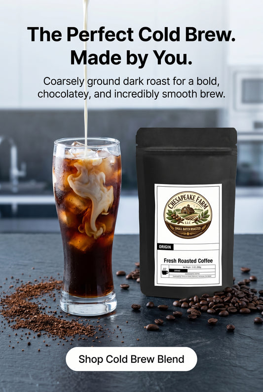 Café Molido de Tostado Oscuro Francés de Extracción Lenta en Frío, Grueso, Bajo en Acidez, con Sabor Fuerte a Chocolate