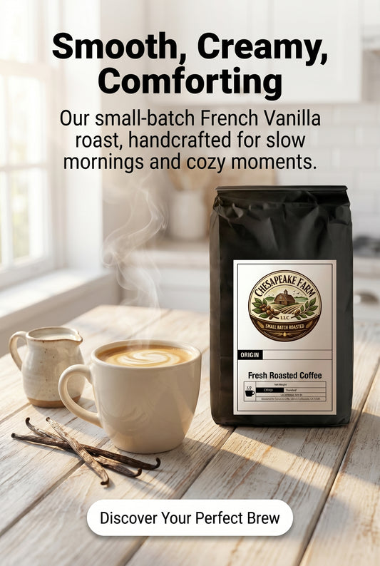 Café de vainilla francesa – Tostado suave y cremoso en lotes pequeños