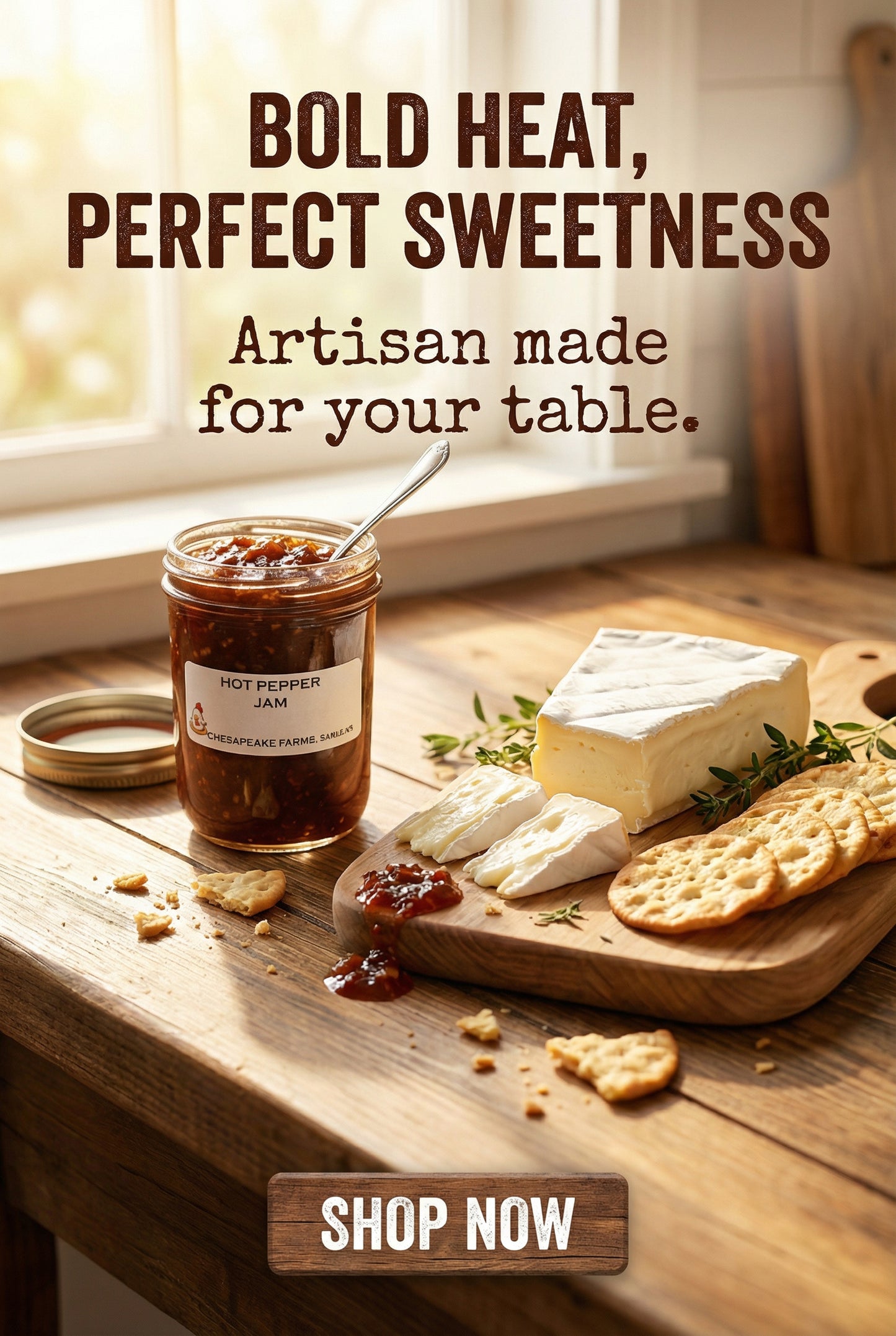 Arkansas Hot Pepper Jam – Small Batch, Sweet‑Heat Spread