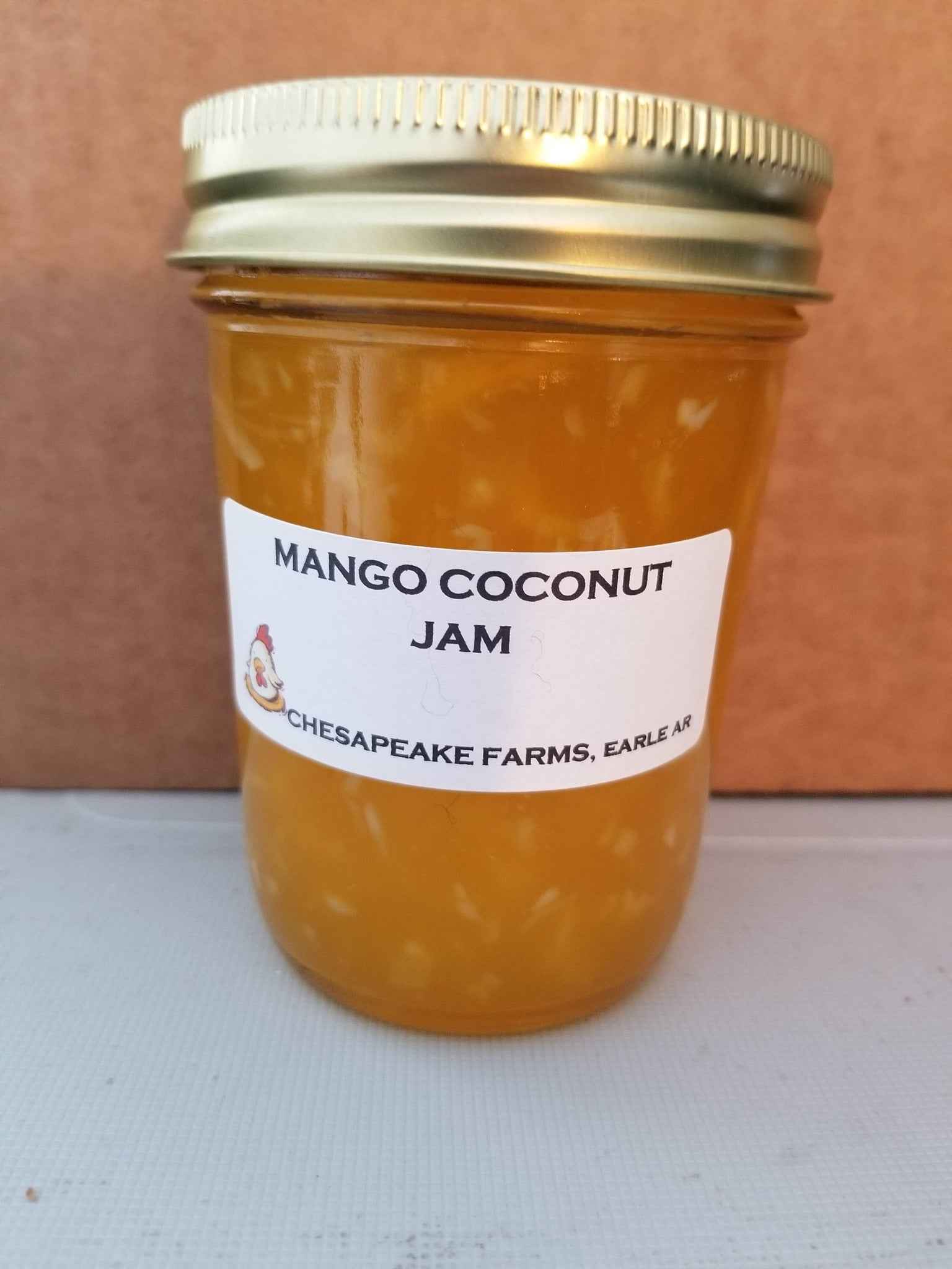 Organic Mango Coconut Jam – Handmade Small Batch Tropical
