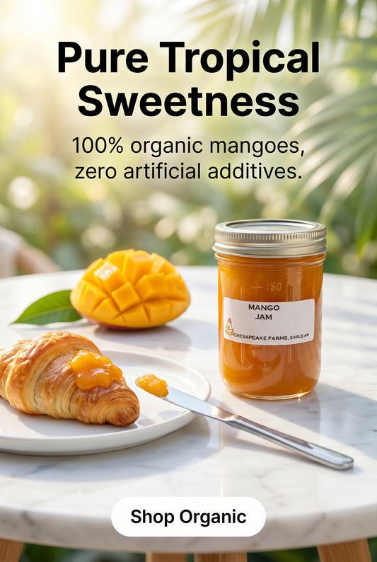 Organic Mango Jam – Lush, Tropical, and Sunshine‑Sweet
