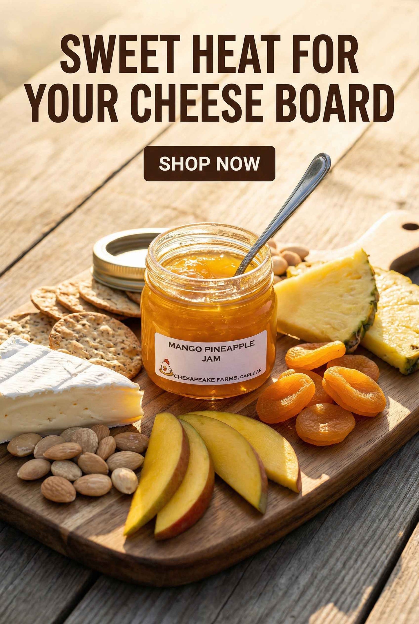 Mango Pineapple Jam – Small‑Batch Sweet‑Heat Gourmet Spread