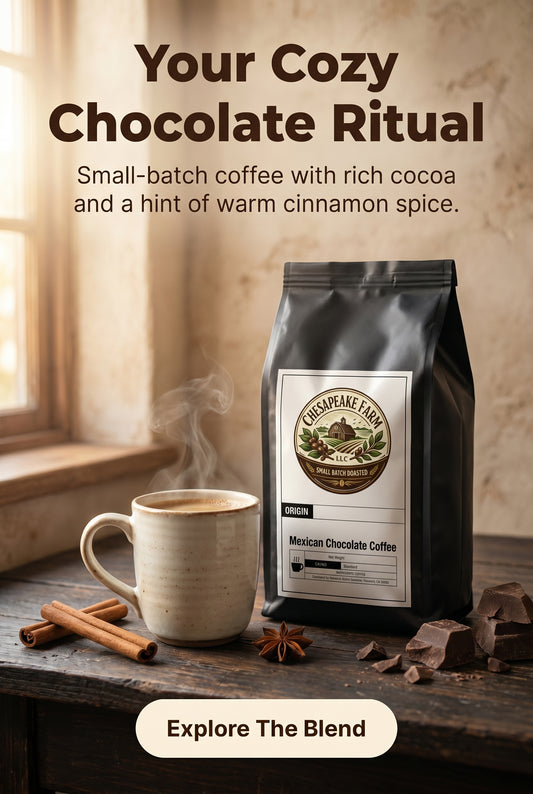 Café de Chocolate Mexicano – Tostado artesanal, rico y especiado