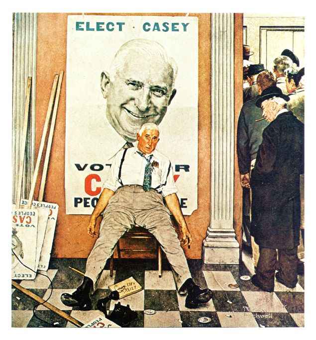 Before And After 1958 - Norman Rockwell Print - Heavy Cardstock - Matte Print