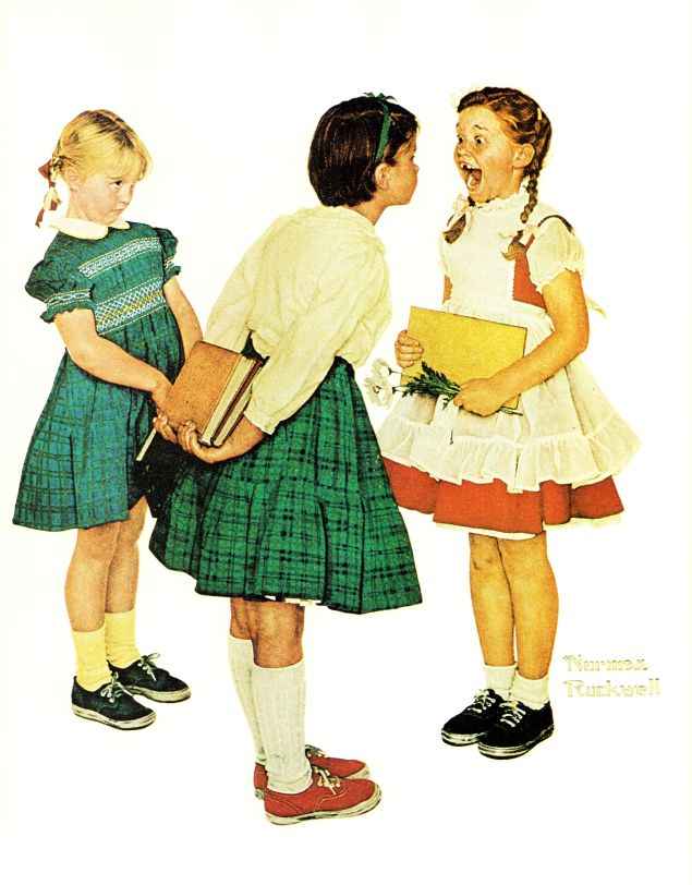 Checkup 1957 - Norman Rockwell Print - Heavy Cardstock - Matte Print