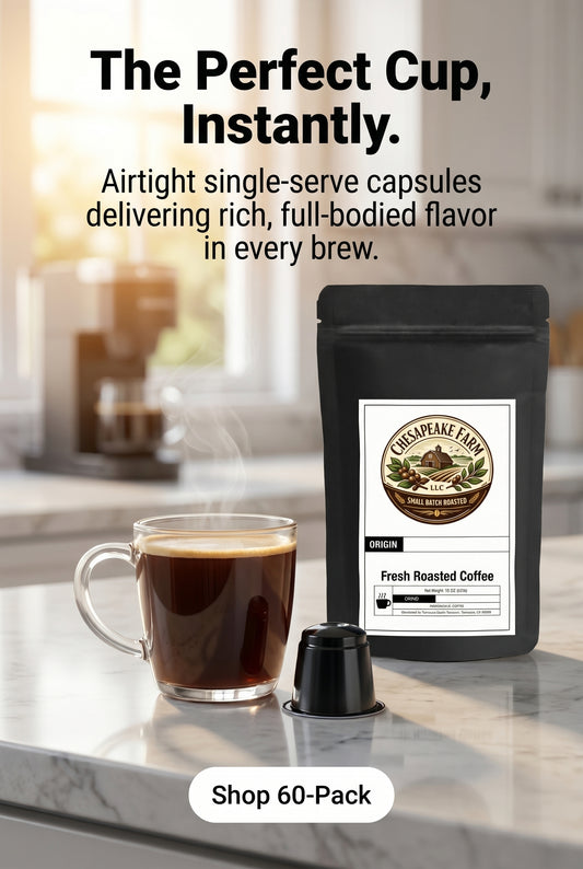 Cápsulas de café de una sola dosis Original Roast de 60 unidades para un sabor y frescura intensos