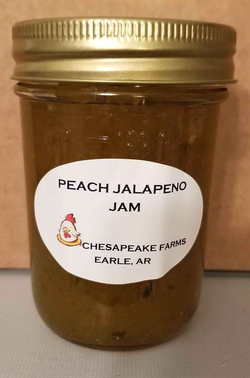 Peach Jalapeño Jam – Handmade, Arkansas Grown, Gourmet Sweet