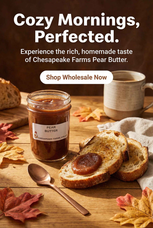 Organic Arkansas Pear Butter – Small‑Batch Spiced Spread