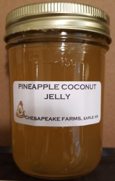 Gelée gastronomique ananas noix de coco fabriquée en Arkansas