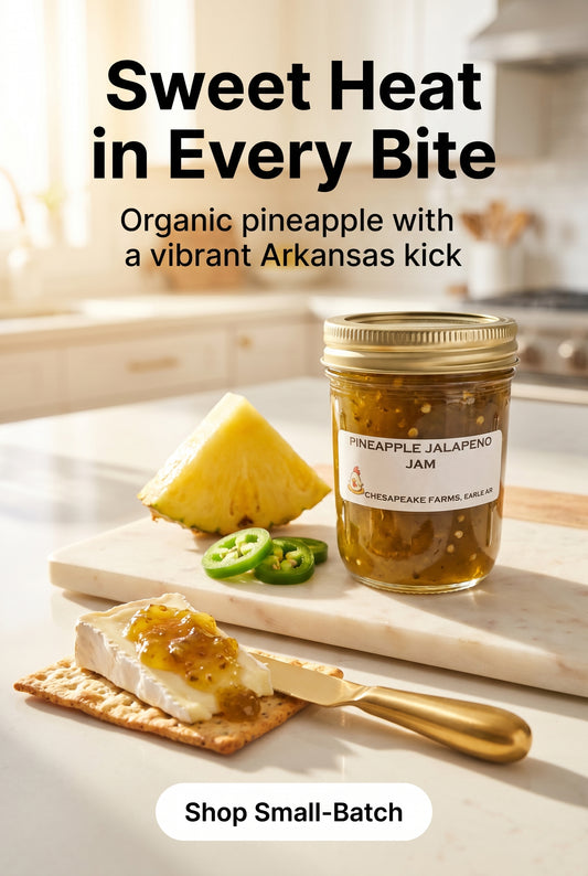 Pineapple Jalapeño Jam – Sweet Heat, Small‑Batch, Arkansas
