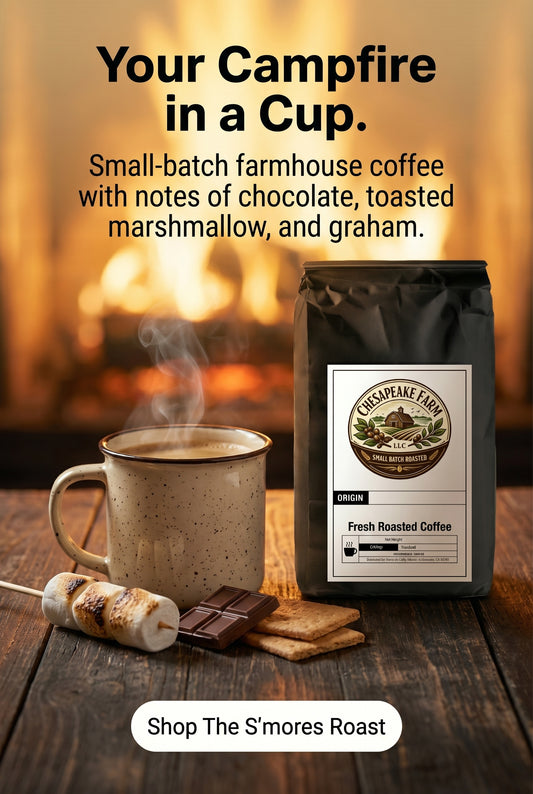 Café con sabor a S'mores – Tostado Artesanal de Pequeño Lote