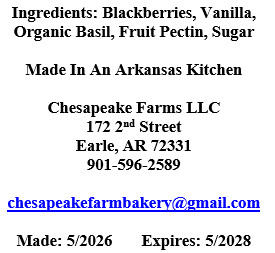 Blackberry Vanilla Basil Jam – Small‑Batch Aromatic Gourmet
