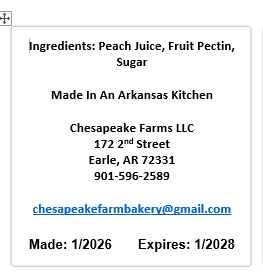 Organic Arkansas Peach Jelly – Small‑Batch Golden Spread