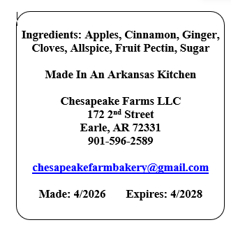 Apple Pie Jam – Arkansas Apples, Gourmet Small Batch