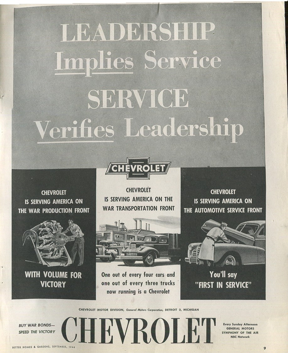 Antique Chevrolet Automobile Advertisements – 80 Original Print Ads, 1924–1992 – Cars, Trucks, WWII, Soap Box Derby & Classic Models