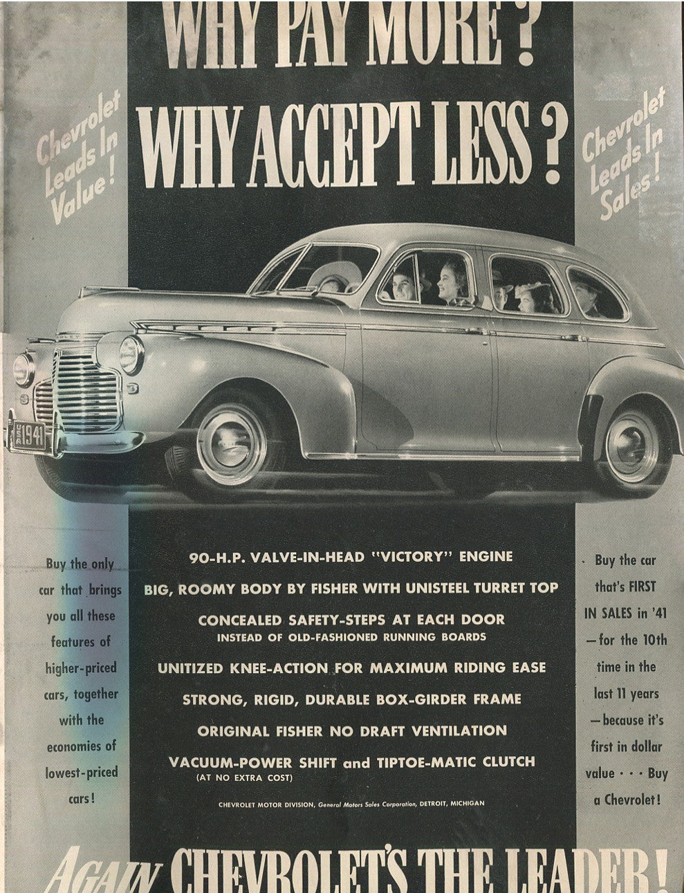Antique Chevrolet Automobile Advertisements – 80 Original Print Ads, 1924–1992 – Cars, Trucks, WWII, Soap Box Derby & Classic Models