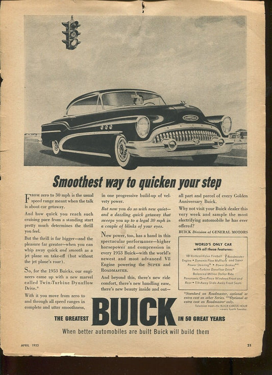 Antique Buick Advertisement Set – 1930s–1960s Automotive Ephemera – Set of 10 - Chesapeake Farms LLC - Gourmet Jams/Jellies & Coffee - Original Artworks - Antiques