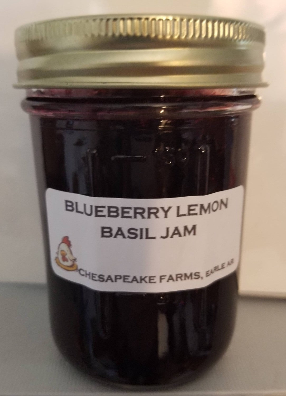 Blueberry Lemon Basil Jam – Bright, Herbal, and Flavorful - Chesapeake Farms LLC - Gourmet Jams/Jellies & Coffee - Original Artworks - Antiques