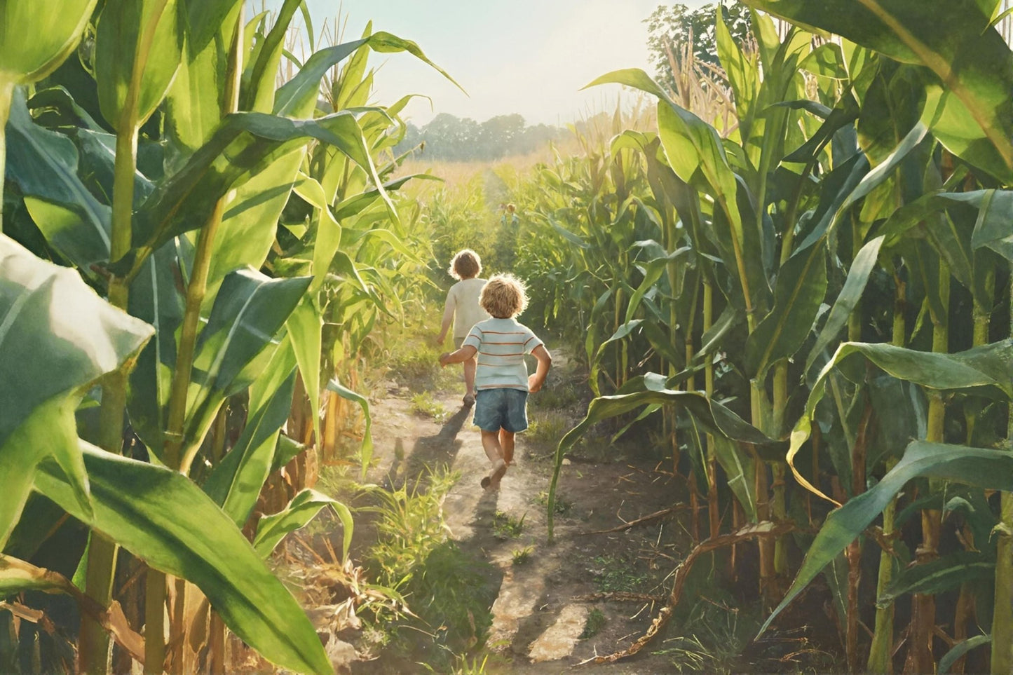 In The Corn - Digital Wall Art – Instant Download - Chesapeake Farms LLC - Gourmet Jams/Jellies & Coffee - Original Artworks - Antiques