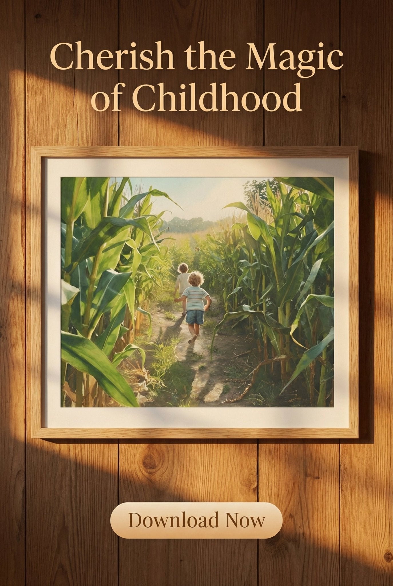 In The Corn - Digital Wall Art – Instant Download - Chesapeake Farms LLC - Gourmet Jams/Jellies & Coffee - Original Artworks - Antiques