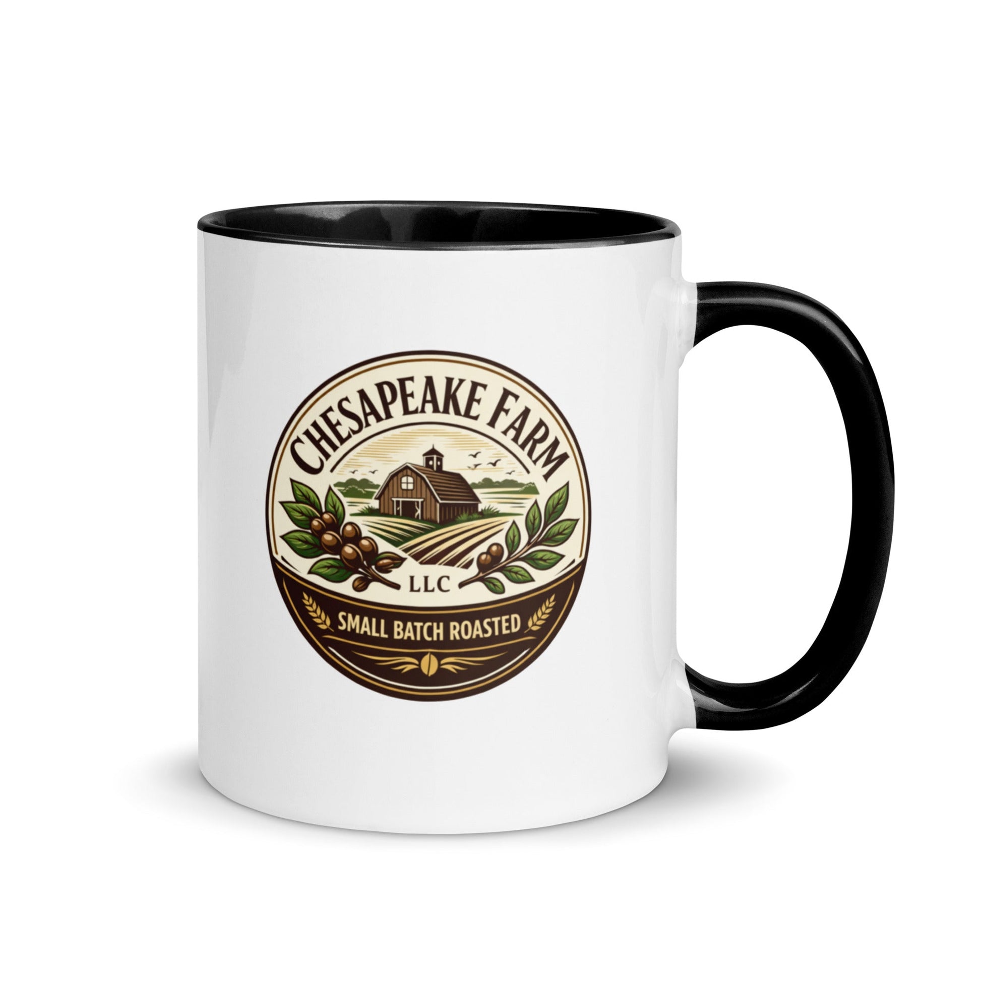 Mug with Color Inside - Chesapeake Farms LLC - Gourmet Jams/Jellies & Coffee - Original Artworks - Antiques