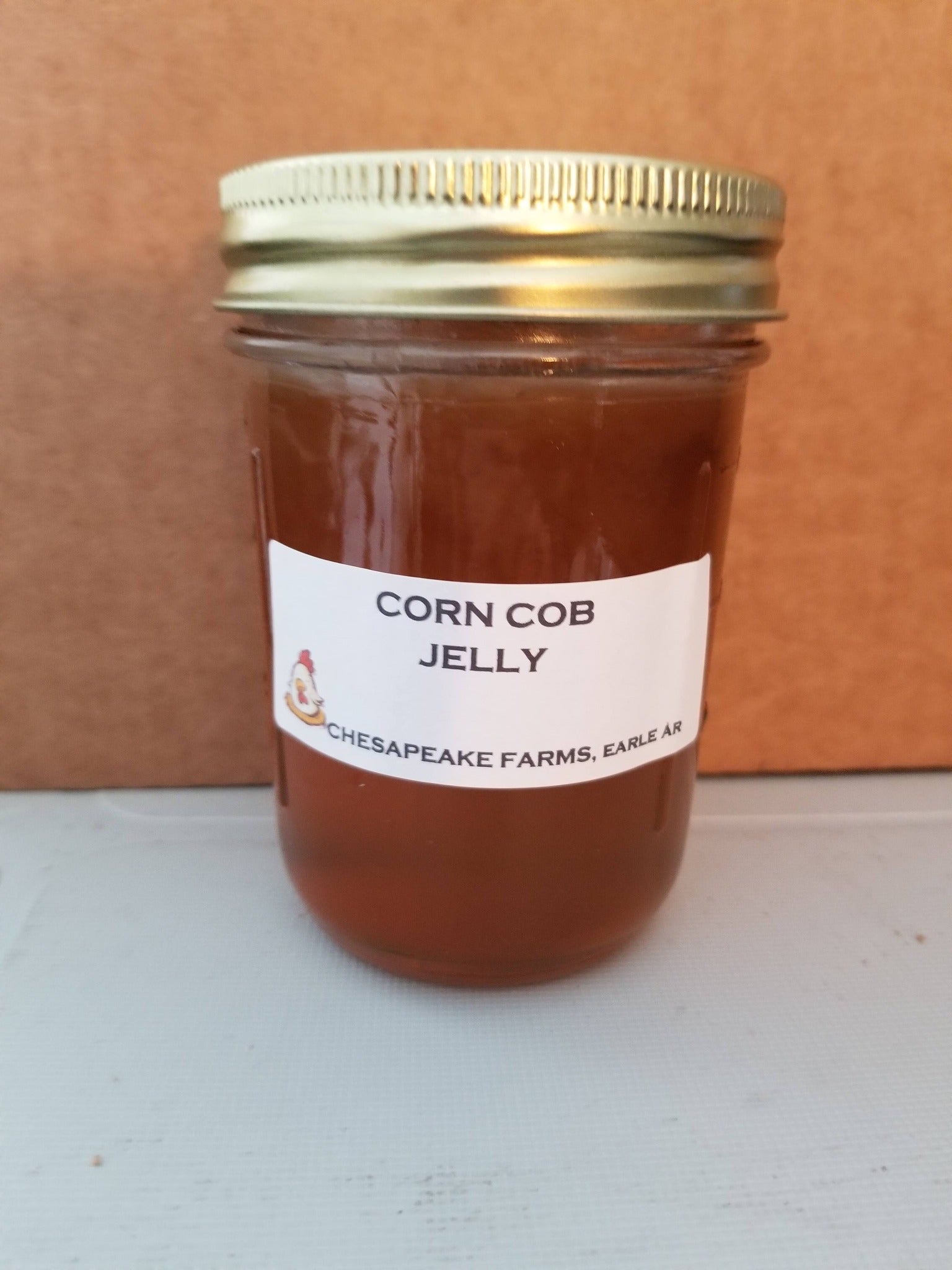 Organic Corn Cob Jelly 8oz – Arkansas Grown | Small Batch | Vegan & Gluten - Free - Chesapeake Farms LLC - Gourmet Jams/Jellies & Coffee - Original Artworks - Antiques