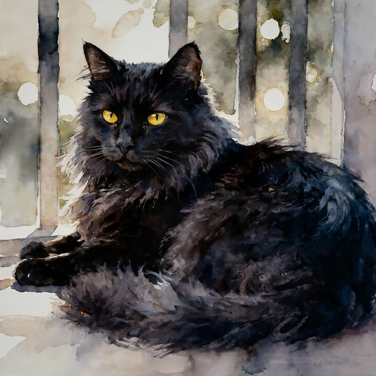 Portrait Of Josie In Watercolors - Digital Wall Art – Instant Download - Chesapeake Farms LLC - Gourmet Jams/Jellies & Coffee - Original Artworks - Antiques