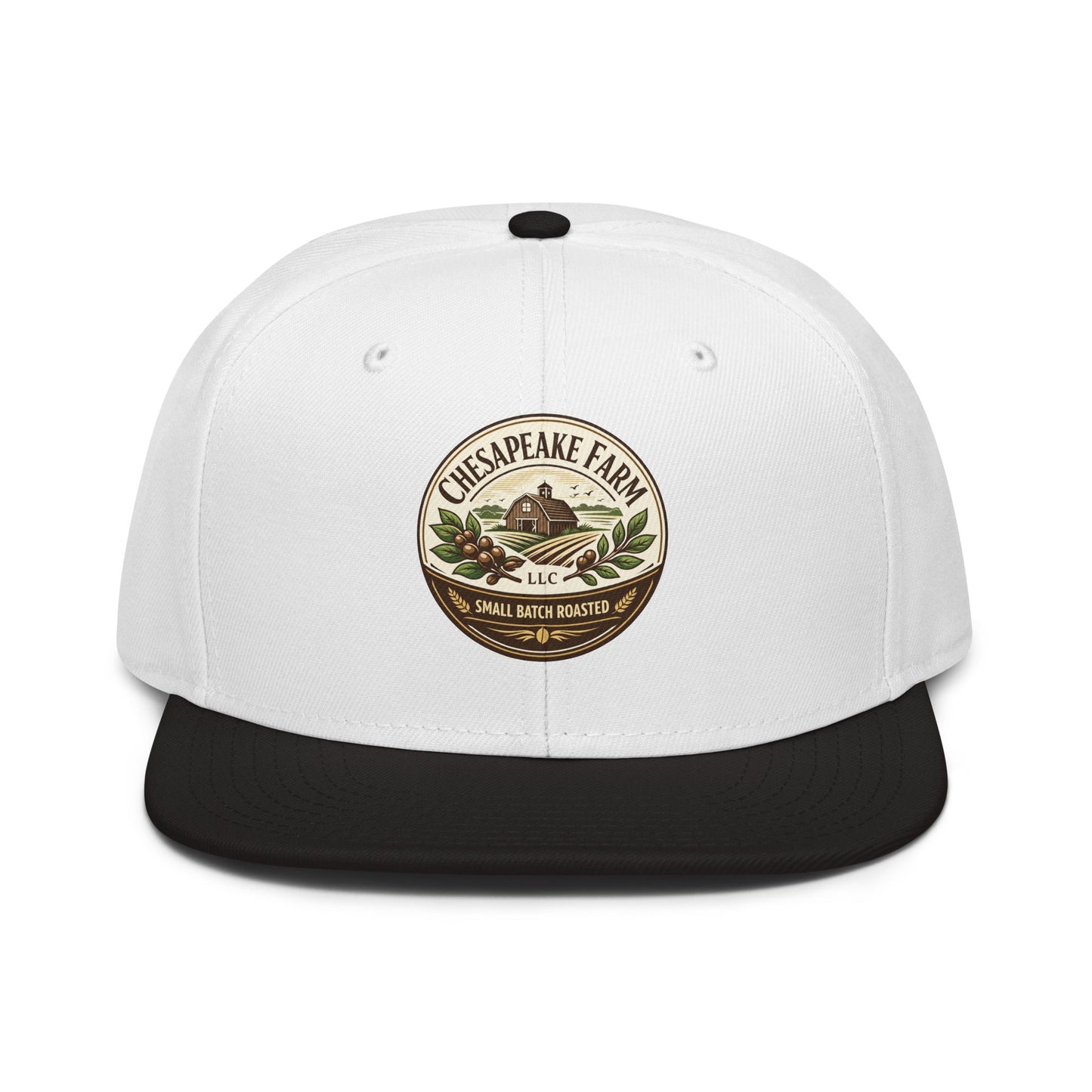 Snapback Hat - Chesapeake Farms LLC - Gourmet Jams/Jellies & Coffee - Original Artworks - Antiques