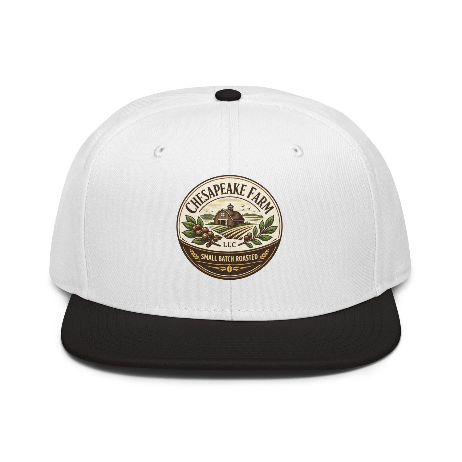 Snapback Hat - Chesapeake Farms LLC - Gourmet Jams/Jellies & Coffee - Original Artworks - Antiques