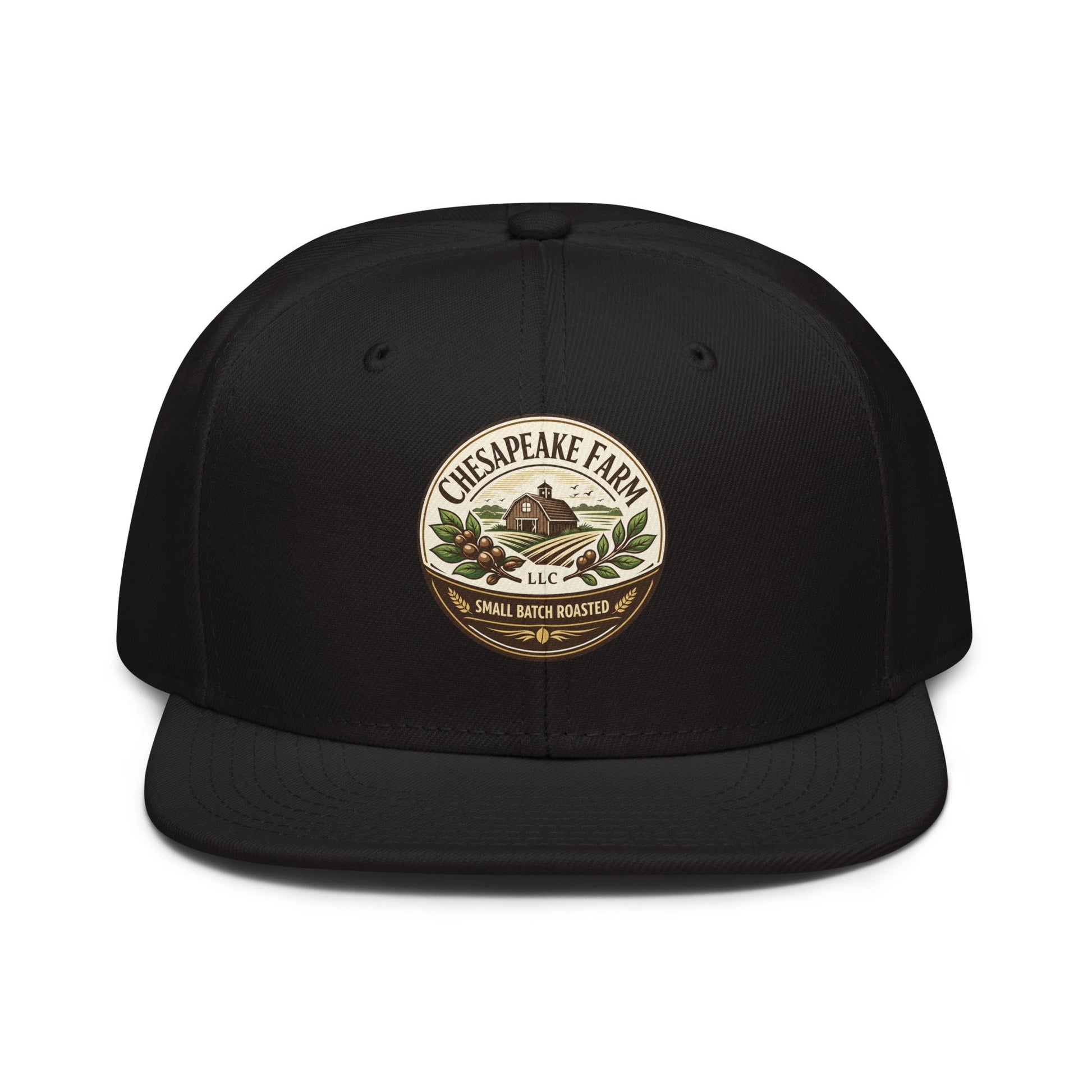 Snapback Hat - Chesapeake Farms LLC - Gourmet Jams/Jellies & Coffee - Original Artworks - Antiques