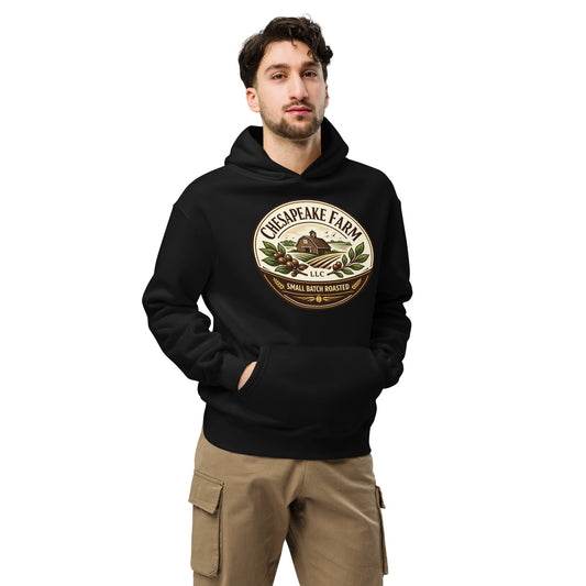 Unisex Oversized Hoodie - Chesapeake Farms LLC - Gourmet Jams/Jellies & Coffee - Original Artworks - Antiques