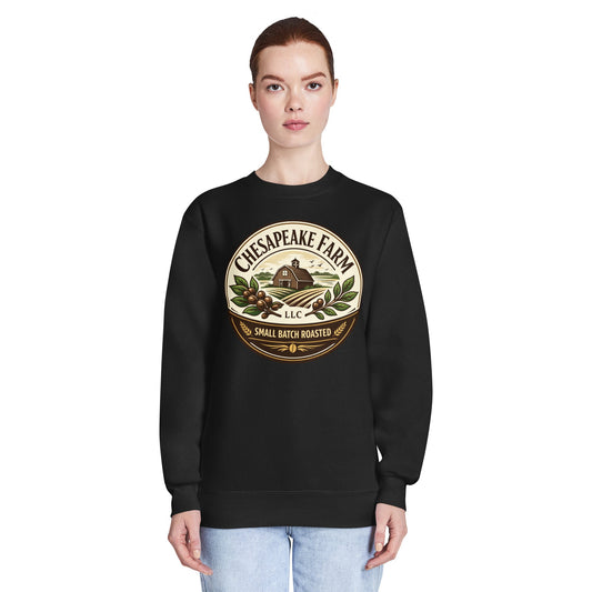Unisex Premium Crew Neck Sweatshirt - Chesapeake Farms LLC - Gourmet Jams/Jellies & Coffee - Original Artworks - Antiques
