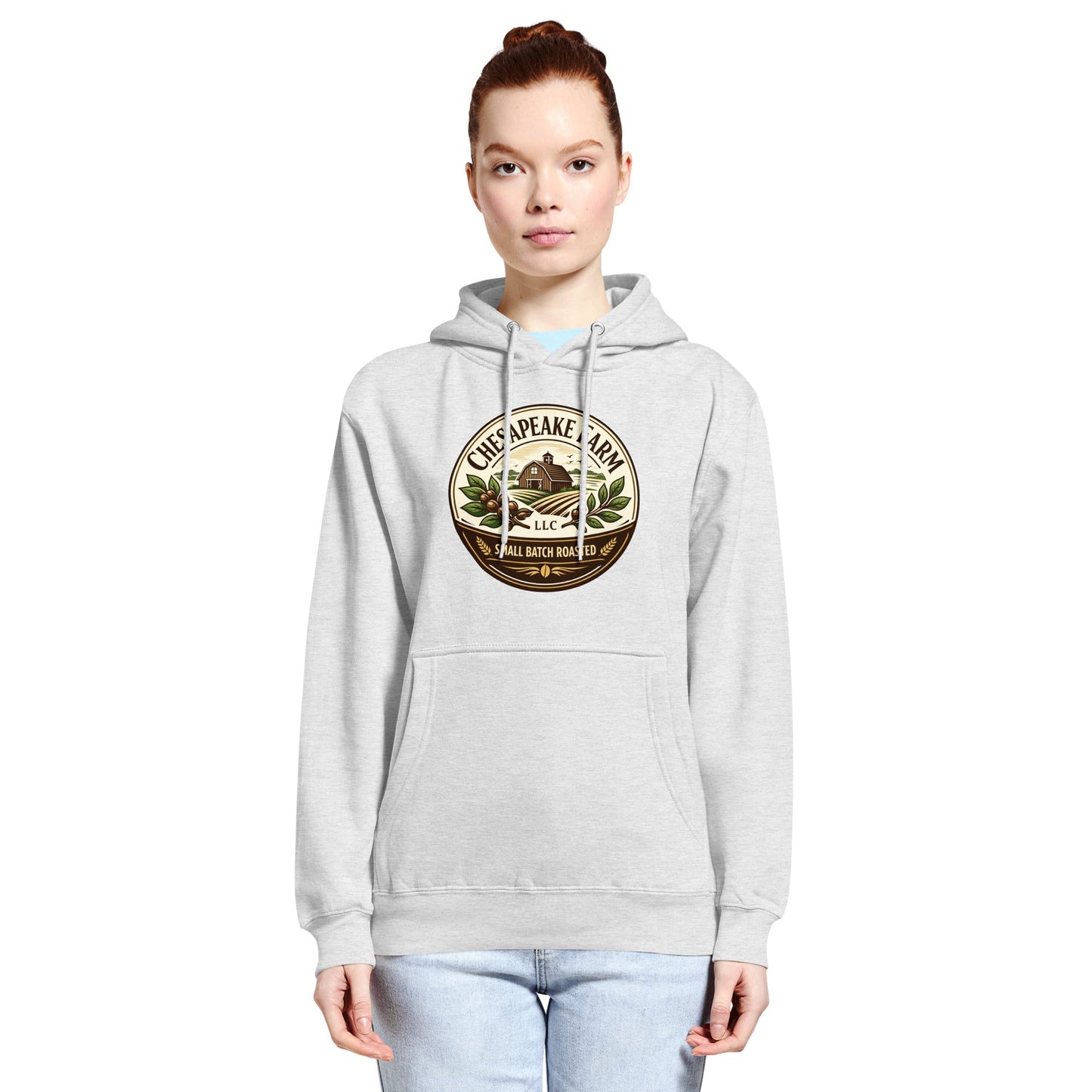 Unisex Premium Mid - Weight Hoodie - Chesapeake Farms LLC - Gourmet Jams/Jellies & Coffee - Original Artworks - Antiques