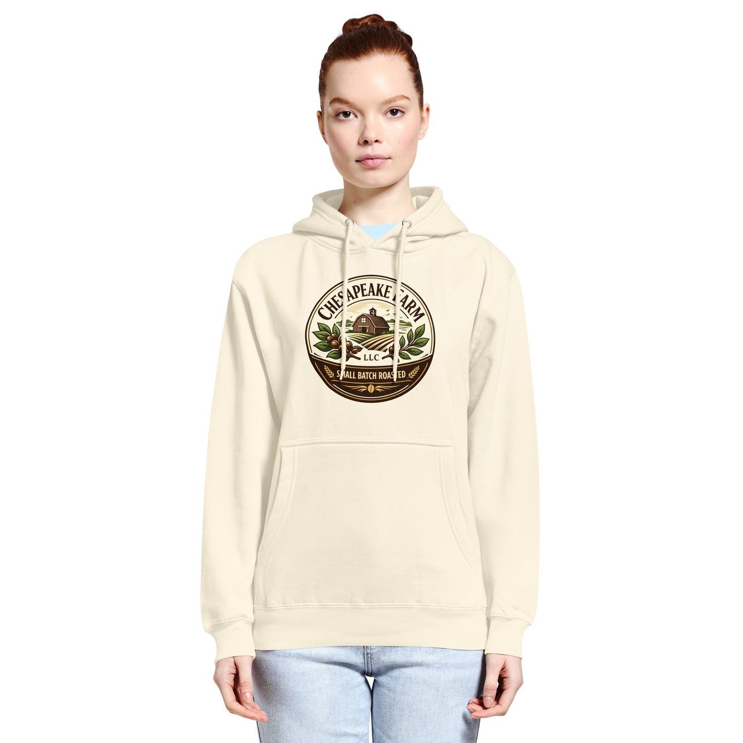 Unisex Premium Mid - Weight Hoodie - Chesapeake Farms LLC - Gourmet Jams/Jellies & Coffee - Original Artworks - Antiques